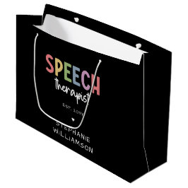 Custom SLP Speech Pathologist Speech Therapist Große Geschenktüte