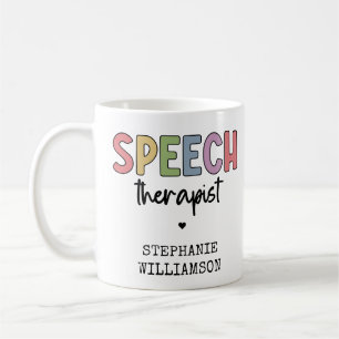 Custom SLP Speech Pathologist Speech Therapist Kaffeetasse