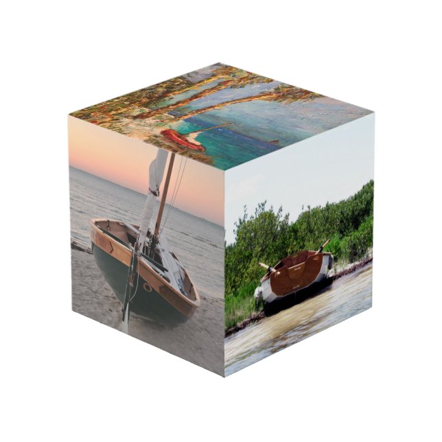 Custom Small Foto Cube Würfel (Vorderseite Schrägansicht)