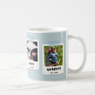 Custom Snapshot Style Father's Day Opa Geschenk Kaffeetasse