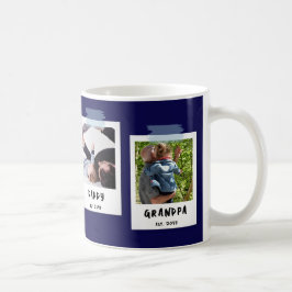 Custom Snapshot Style Father's Day Opa Geschenk Kaffeetasse