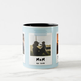 Custom Snapshot Style Mother's Day Oma Geschenk Zweifarbige Tasse