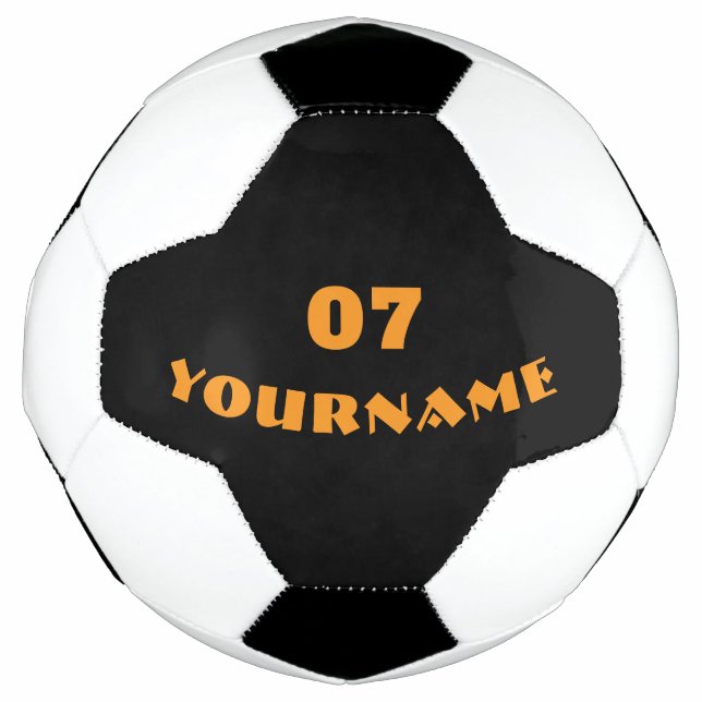 Custom Soccer Ball – Add Your Text Here (Vorderseite)