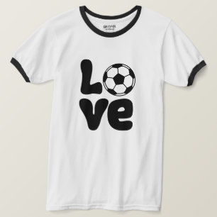 Custom Soccer Fan T - Shirt Niedlich Game Day Outf