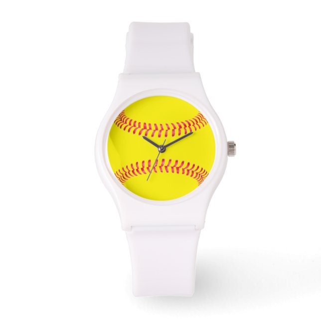 Custom Softball Watch Armbanduhr (Vorderseite)
