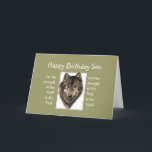 Custom Son Birthday Wolf Pack Familienangebot Karte<br><div class="desc">Denn die Stärke des Wolfs ist das Pack und die Stärke des Packs ist der Wolf Wolf und Pack Zitat - Tiersammlung Große Karte für diejenigen Familienmitglieder,  die Liebe im Freien,  Wildnis,  Wildnis und vor allem Wölfe.</div>