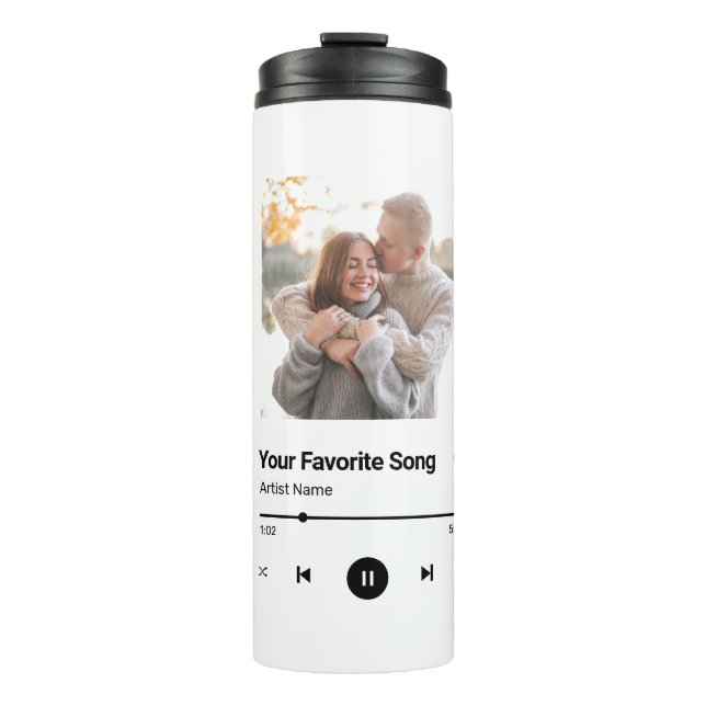 Custom Song Favorite Song One Foto Kaffee Tasse (Vorderseite)