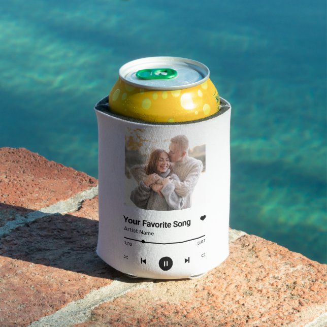 Custom Song Favorite Song One Foto Kaffee Tasse Dosenkühler (In Situ Pool)