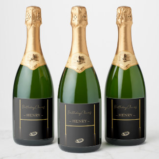 Custom Sparkling Wine Bottle Labels