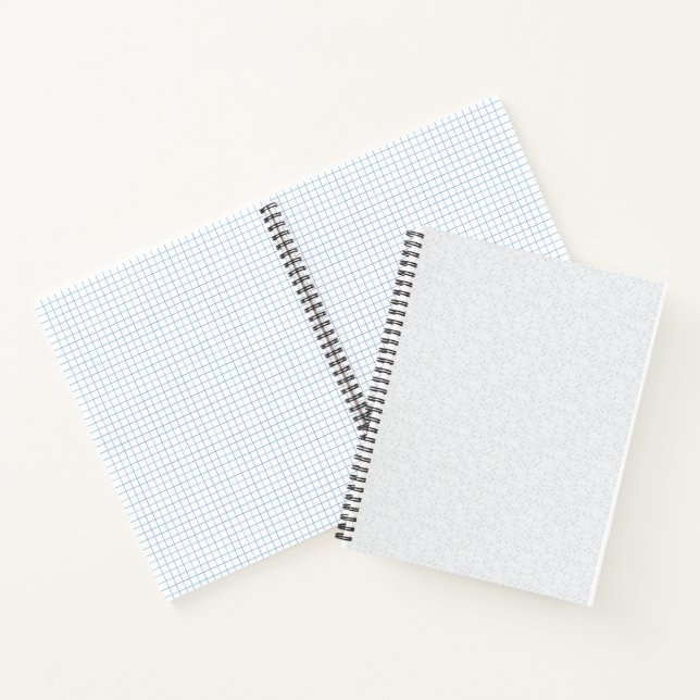 Custom & Spiral Grid Notebooks Notizbuch (Innenseite)