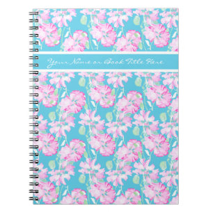 Custom Spiral Notebook oder Journal, Pink Roses Notizblock