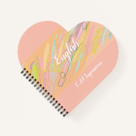 Custom Spirale Notebook Zurück in die Schule Notizbuch