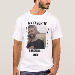 Custom Sports dad Sports Mom Fotovorlage T-Shirt