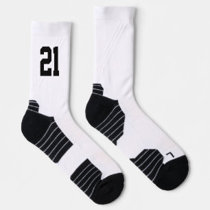 Custom Sports Player Personalisiert Jersey-Nummer Socken