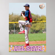 Custom Sports Poster 001