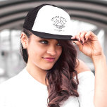 Custom Spring Break Summer Girlfriend Trip Truckerkappe<br><div class="desc">Mit diesem personalisierten LKW-Fahrer, der den Aufenthalt Ihrer Girl-Gang feiert, können Sie den schick-minimalistischen Frühjahrspause genießen! Lassen Sie sich von den touristischen Slogans verzaubern und entdecken Sie den edlen Geist Ihrer Squad mit einem eleganten, modernen Logo mit Ihrem gewählten Ziel. Jeder Blick flüstert: "Die Frühlingspause ist richtig gemacht. Personalisieren Sie...</div>