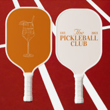 Custom Spritz und Niedliches Pickleball Club Paddl