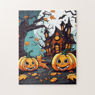 Custom Spuk House Halloween Puzzle