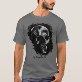 CUSTOM - STADTNAME - PATRIOT - SKULL VON IDAHO T-Shirt