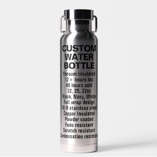 Custom Stainless Steel & Copper Vacuum Flasche