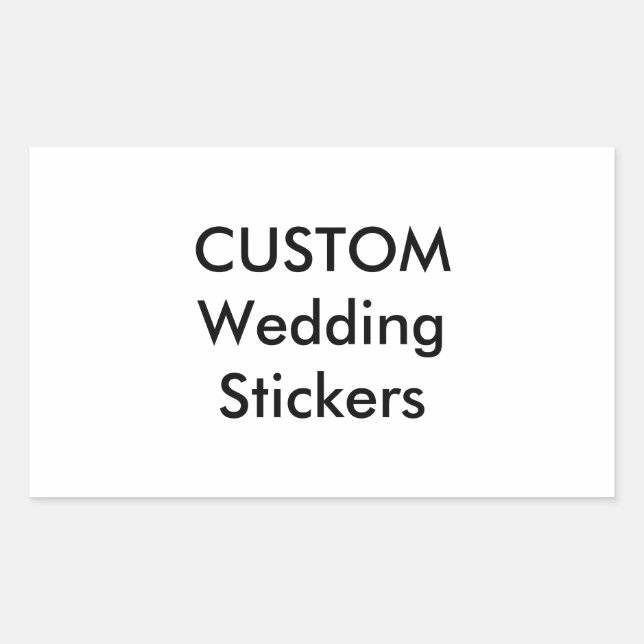Custom Stickers RECTANGLE GLOSSY (4 pk.) (Vorderseite)