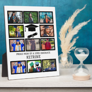 Custom stolzer Vater des Absolventen 11 Foto Colla Fotoplatte