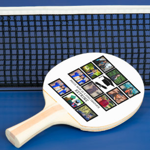 Custom stolzer Vater des Absolventen 11 Foto Colla Tischtennis Schläger