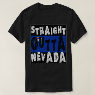 CUSTOM Straight Outta Nevada Meme T-Shirt