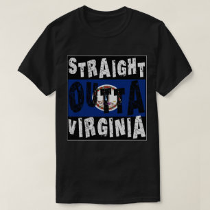 CUSTOM Straight Outta Virginia Meme T-Shirt