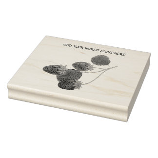 Custom Strawberry Briefmarke Gummistempel