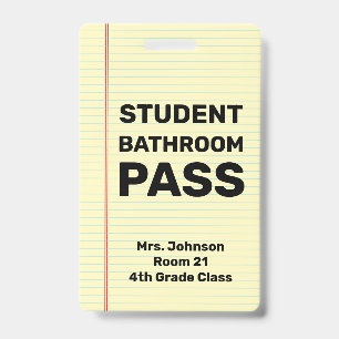 Custom Student Bad Pass Ausweis