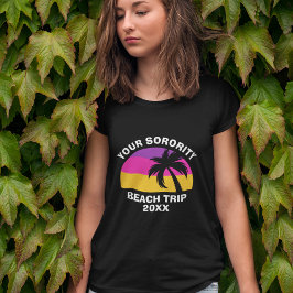 Custom Studentinnenverbindung Beach Trip Wiederseh T-Shirt
