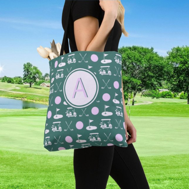 CUSTOM STYLISH LADY GOLFER MONOGRAMM (Von Creator hochgeladen)