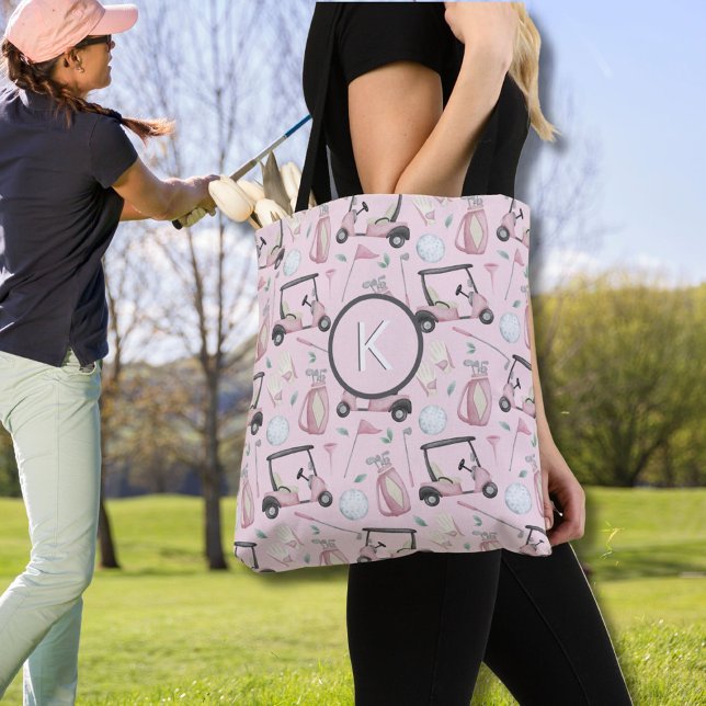 CUSTOM STYLISH LADY GOLFER MONOGRAMM (Von Creator hochgeladen)
