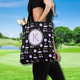 CUSTOM STYLISH LADY GOLFER MONOGRAMM