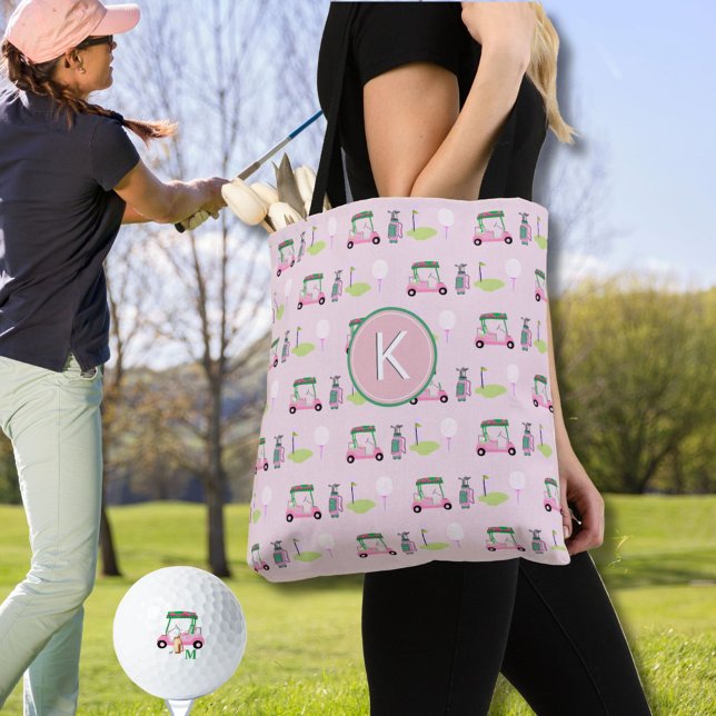 CUSTOM STYLISH LADY GOLFER MONOGRAMM (Von Creator hochgeladen)