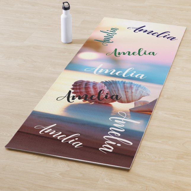 Custom Summer Beach Elegant Yogamatte (Beispiel)