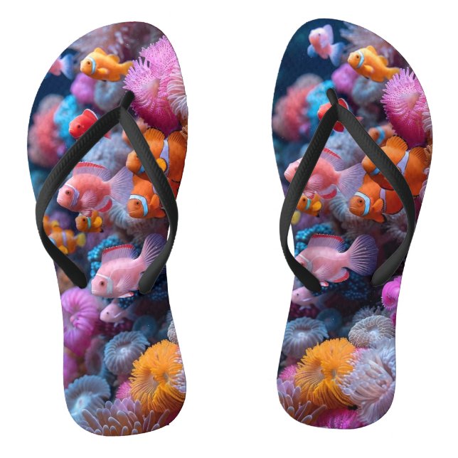 Custom Summer Sandals | Comfortable Beach Footwear Flip Flops (Fußbett)