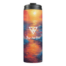 Custom: Sunset Radiance Tumbler