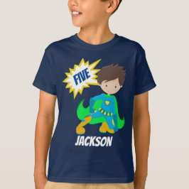 Custom Superherd Action Bubble Geburtstagspartei T-Shirt