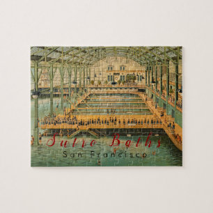 Custom Sutro Baths San Francisco California 1885 Puzzle