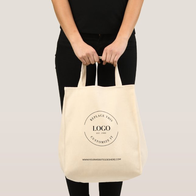 Custom Swag Company Logo Tradeshow Tragetasche (Vorderseite (Produkt))