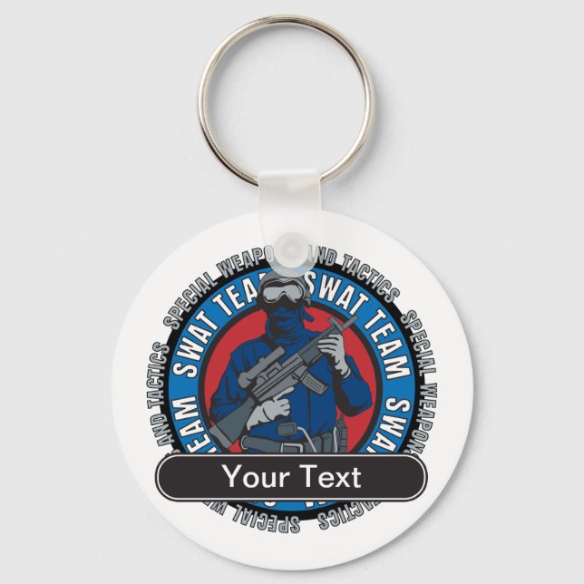 Custom SWAT Team Schlüsselanhänger (Vorderseite)