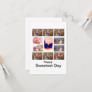Custom Sweetest Day 11 Foto Collage Einladung