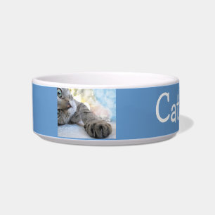Custom Tabby Cat Pet Bowl Napf