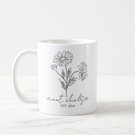 Custom Tante New Tunt 2024, Pregnancy Ankündigung Kaffeetasse