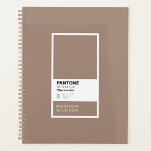 Custom Taue Notebook Personalisiert Chanterelle Planer
