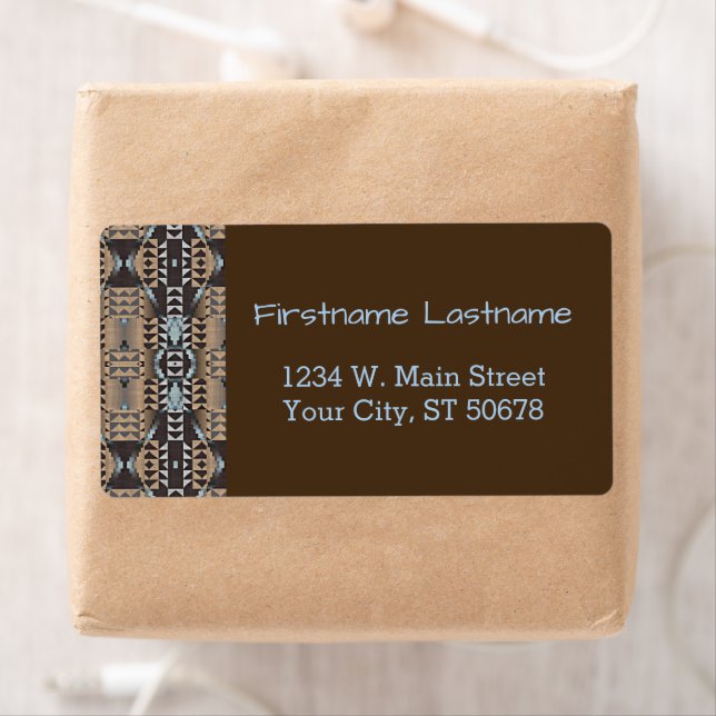 Custom Taupe Beige Brown Light Gray Blue Mosaik (Insitu)