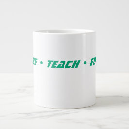 Custom Teacher Gift Mug Jumbo-Tasse
