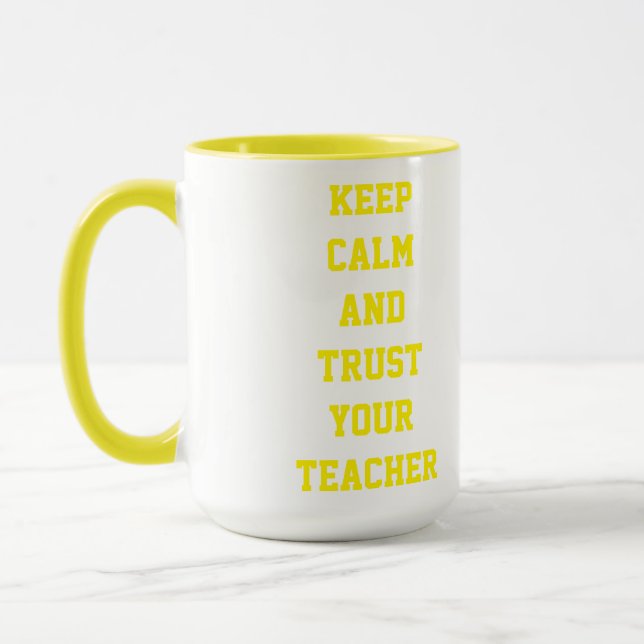 Custom Teacher Gift Mug  Tasse (Links)